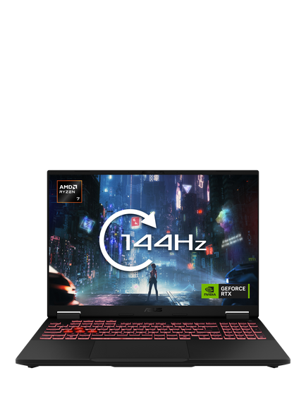 ASUS TUF A16 Gaming Laptop, AMD Ryzen 7 Processor, 16GB RAM, 512GB SSD, RTX 5050, 16" WUXGA, Grey, with 2 Months of Xbox Game Pass Premium, Grey