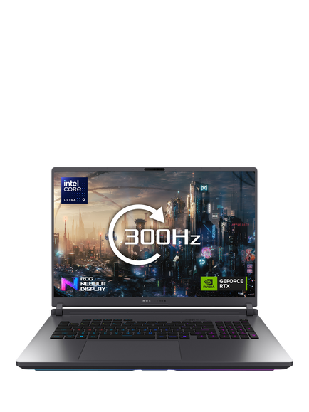 ASUS ROG Strix G18 Gaming Laptop, Intel Core Ultra 9 Processor, 32GB RAM, RTX 5070 Ti, 1TB SSD, 18” 2.5K, with 2 Months of Xbox Game Pass Premium, Grey, Grey