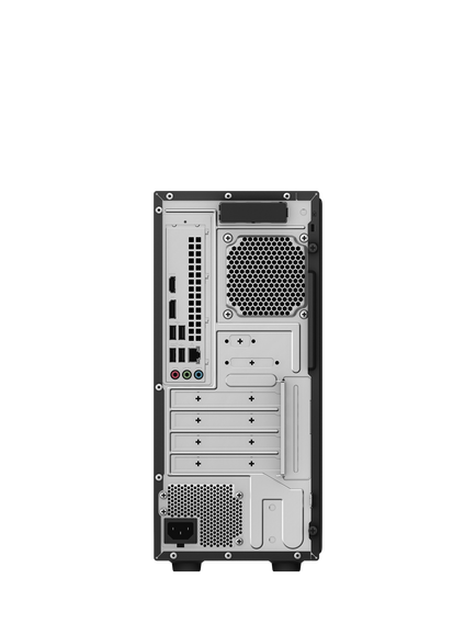 ASUS V500 Mini Tower Desktop PC, Intel Core 3 Processor, 8GB RAM, 512GB SSD, Black - view 2, Black