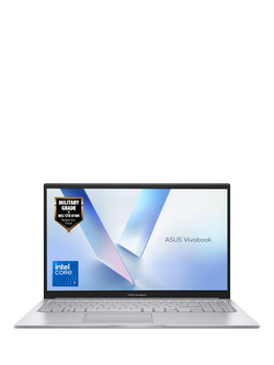 ASUS Vivobook 15 X1504 Laptop Copilot+ PC, Intel Core 7 Processor, 16GB RAM, 512GB SSD, 15.6” Full HD, Silver, Silver