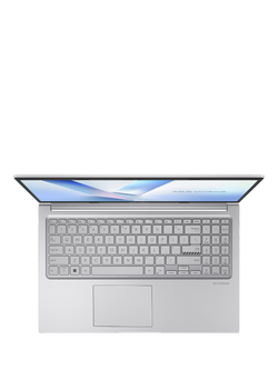 ASUS Vivobook 15 X1504 Laptop Copilot+ PC, Intel Core 7 Processor, 16GB RAM, 512GB SSD, 15.6” Full HD, Silver - view 2, Silver