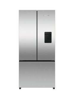 Fisher & Paykel RF505ANUX1 Freestanding 70/30 American Style Fridge Freezer, Stainless Steel, Stainless Steel