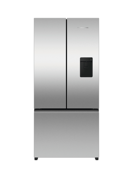 Fisher & Paykel RF505ANUX1 Freestanding 70/30 American Style Fridge Freezer, Stainless Steel, Stainless Steel