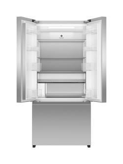 Fisher & Paykel RF505ANUX1 Freestanding 70/30 American Style Fridge Freezer, Stainless Steel - view 2, Stainless Steel