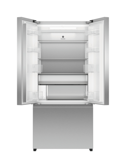 Fisher & Paykel RF505ANUX1 Freestanding 70/30 American Style Fridge Freezer, Stainless Steel - view 2, Stainless Steel