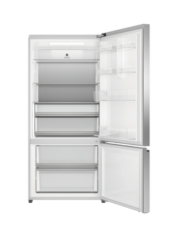Fisher & Paykel RF505BRNQX1 Freestanding 70/30 Fridge Freezer, Stainless Steel - view 2, Stainless Steel