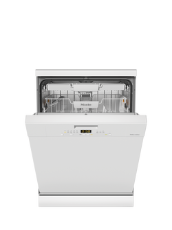 Miele G5611 SC Active Freestanding Dishwasher, White, White