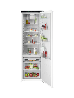 AEG OUTLET NSK9Z181EC Integrated Fridge, Like New, White, White