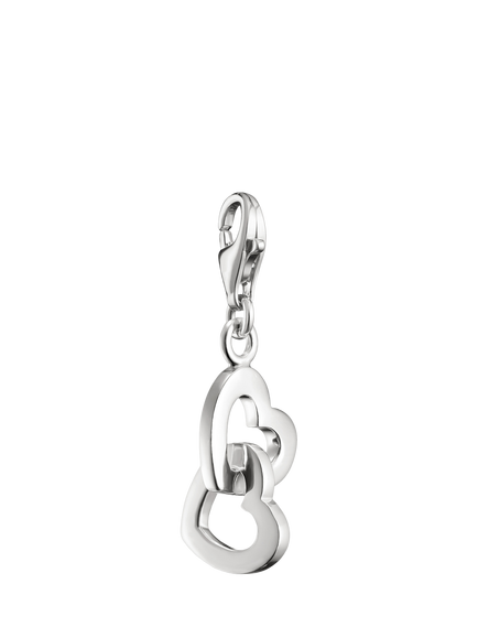 THOMAS SABO Intertwined Heart Charm, Silver, Silver