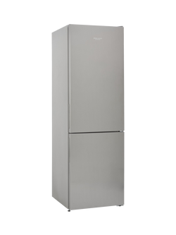 John Lewis OUTLET JLFFE1964X Freestanding 60/40 Fridge Freezer, Like New, Inox - view 2, Inox