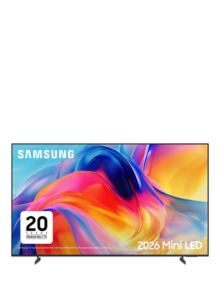 Samsung UE65M72H (2026) Mini LED HDR 4K Ultra HD Smart AI TV, 65 inch, Black, Black