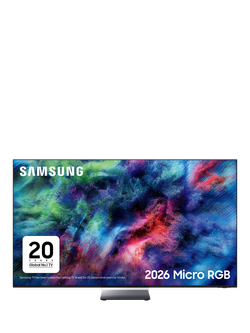 Samsung MRE65R95H (2026) Micro RGB HDR 4K Ultra HD Smart AI TV, 65 inch with Dolby Atmos, Black, Black
