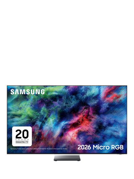 Samsung MRE65R95H (2026) Micro RGB HDR 4K Ultra HD Smart AI TV, 65 inch with Dolby Atmos, Black, Black