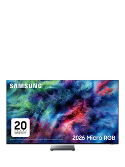Samsung MRE75R95H (2026) Micro RGB HDR 4K Ultra HD Smart AI TV, 75 inch with Dolby Atmos, Black, Black