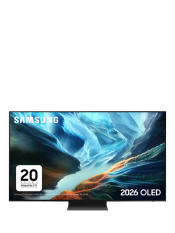 Samsung QE55S90H (2026) OLED HDR 4K Ultra HD Smart AI TV, 55 inch with Dolby Atmos & LaserSlim Design, Black, Black