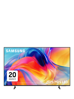 Samsung UE50M72H (2026) Mini LED HDR 4K Ultra HD Smart AI TV, 50 inch, Black, Black