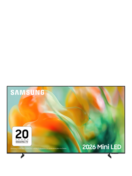 Samsung UE75M80H (2026) Mini LED HDR 4K Ultra HD Smart AI TV, 75 inch, Black, Black