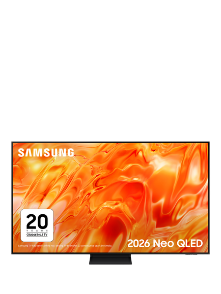 Samsung QE85QN73H (2026) Neo QLED Mini LED HDR 4K Ultra HD Smart AI TV, 85 inch, Black, Black