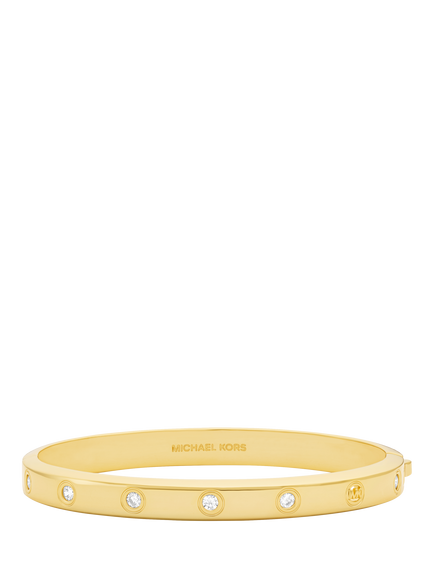 Michael Kors Station Stone Bracelet, Gold-tone, Gold-tone