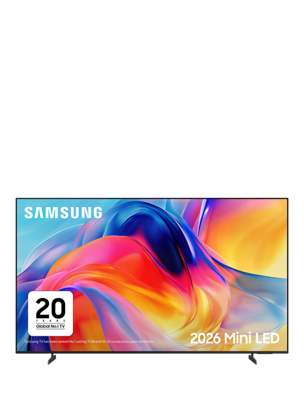 Samsung UE75M72H (2026) Mini LED HDR 4K Ultra HD Smart AI TV, 75 inch, Black, Black
