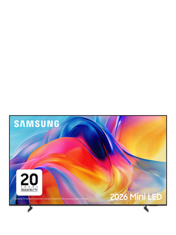 Samsung UE85M72H (2026) Mini LED HDR 4K Ultra HD Smart AI TV, 85 inch, Black, Black
