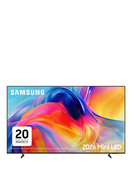 Samsung UE85M72H (2026) Mini LED HDR 4K Ultra HD Smart AI TV, 85 inch, Black, Black
