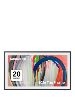 Samsung The Frame (2026) QLED Art Mode Smart AI TV with Slim Fit Wall Mount, 43 inch, Black, Black