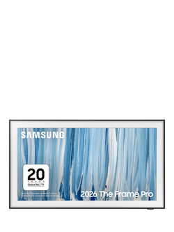Samsung The Frame Pro (2026) Neo QLED Mini LED Art Mode Smart AI TV, 75 inch, Black, Black