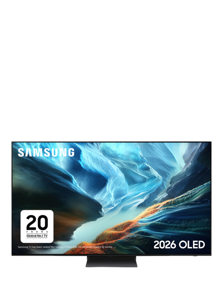 Samsung QE77S90H (2026) OLED HDR 4K Ultra HD Smart AI TV, 77 inch with Dolby Atmos & LaserSlim Design, Black, Black