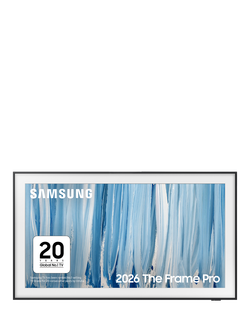 Samsung The Frame Pro (2026) Neo QLED Mini LED Art Mode Smart AI TV, 85 inch, Black, Black