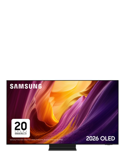 Samsung QE65S95H (2026) OLED HDR 4K Ultra HD Smart AI TV, 65 inch with Dolby Atmos & Infinity One Design with One Connect Box, Black, Black
