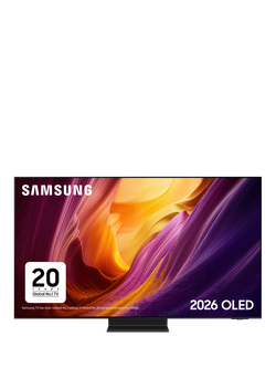 Samsung QE77S95H (2026) OLED HDR 4K Ultra HD Smart AI TV, 77 inch with Dolby Atmos & Infinity One Design with One Connect Box, Black, Black