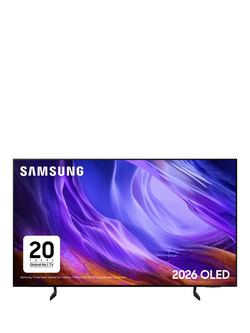 Samsung QE83S85H (2026) OLED HDR 4K Ultra HD Smart AI TV, 83 inch with Dolby Atmos & Contour Design, Black, Black