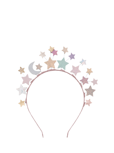 Mimi & Lula Kids' Dreamy Star Headdress, Pastels, Pastels