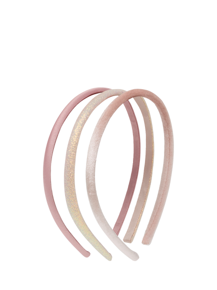 Mimi & Lula Kids' Headband Set, Pack of 3, Pink Multi, Pink Multi