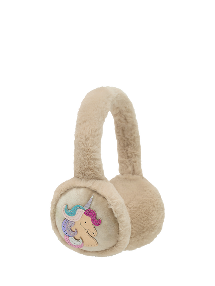 Mimi & Lula Kids' Unicorn Earmuffs, Multi, Multi