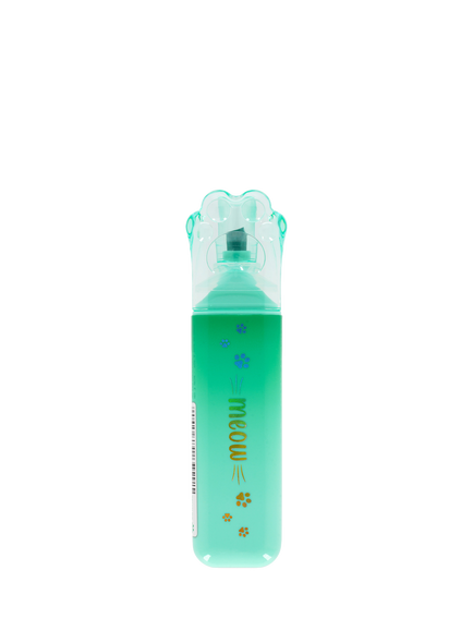 Legami Meow Highlighter Pen, Green/Multi, Green/Multi
