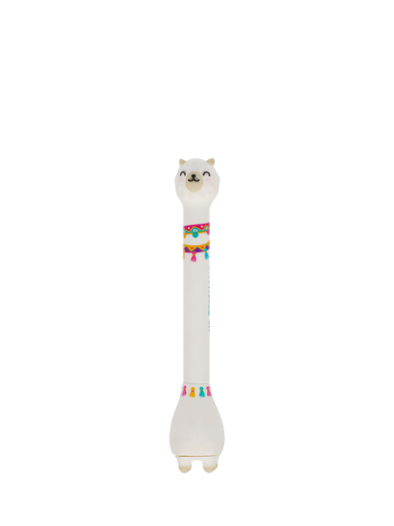 Legami Llama Ballpoint Pen with Base, Multi, Multi