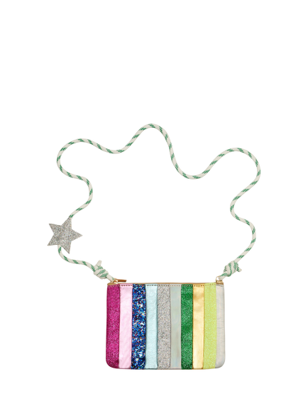 Mimi & Lula Kids' Jazzy Stripe Bag, Multi, Multi