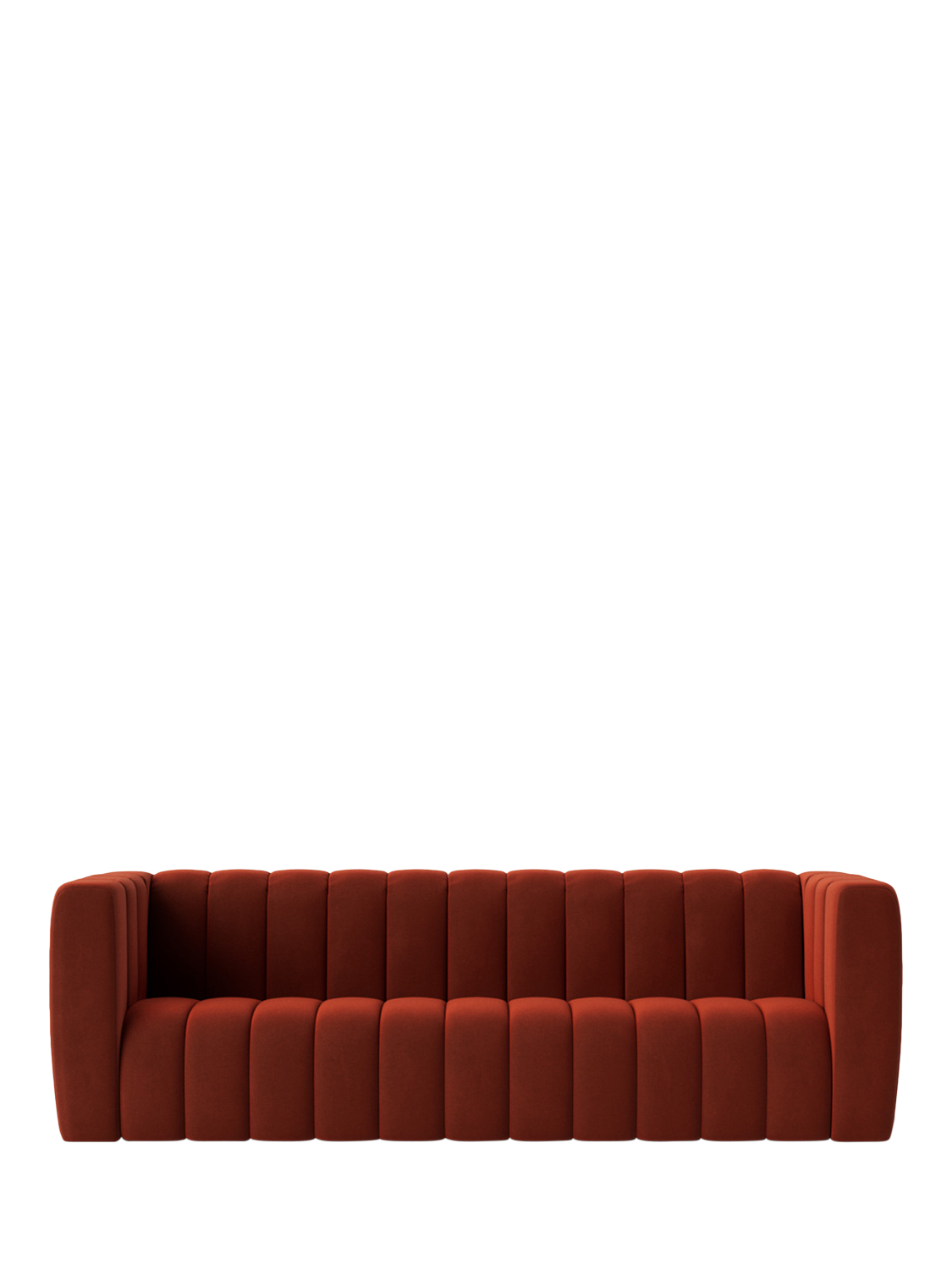 Duxford Range, Swoon Duxford Grand 4 Seater Sofa, Crushed Velvet Harissa