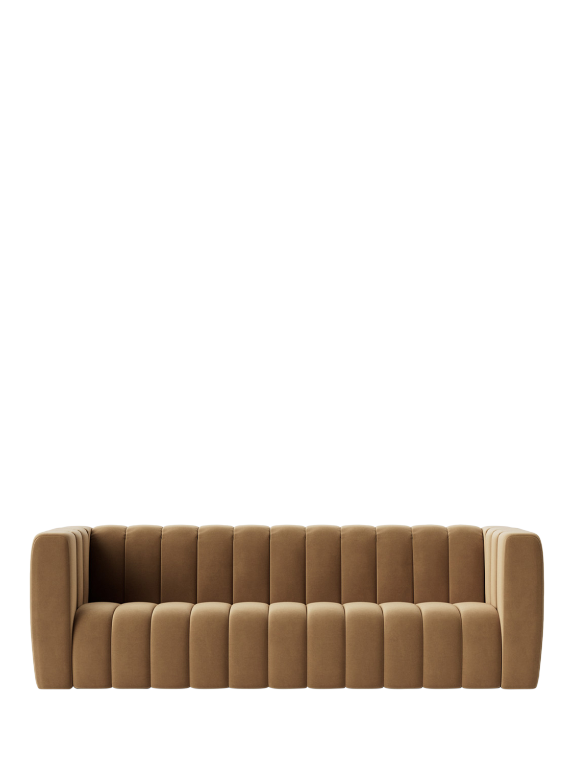Duxford Range, Swoon Duxford Grand 4 Seater Sofa, Easy Velvet Biscuit