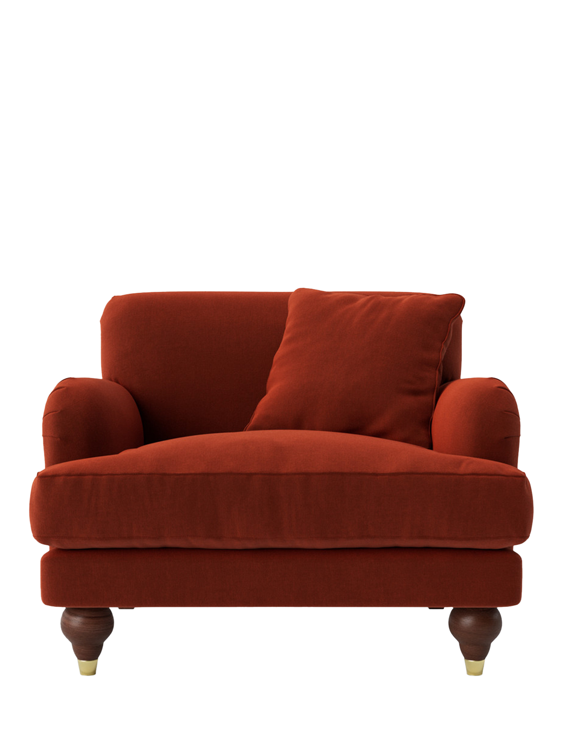 Chorley Range, Swoon Chorley Armchair, Crushed Velvet Harissa