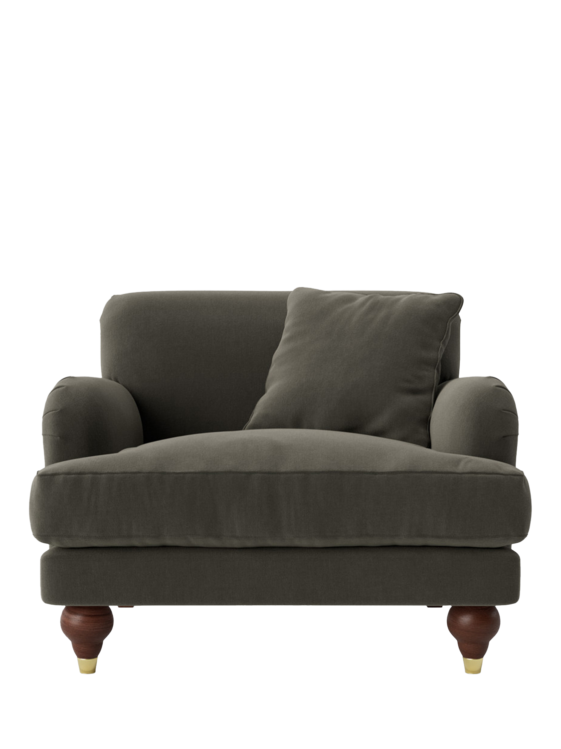 Chorley Range, Swoon Chorley Armchair, Crushed Velvet Spruce