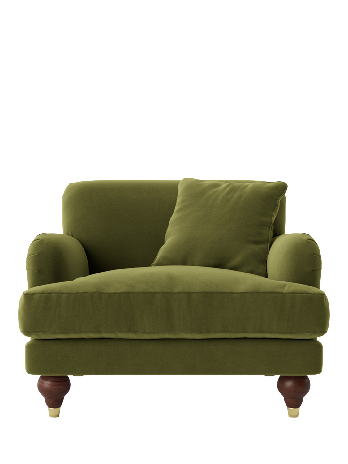 Chorley Range, Swoon Chorley Armchair, Easy Velvet Fern