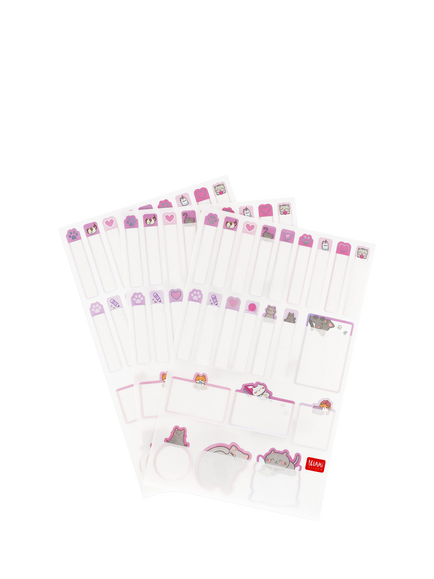 Legami My Name Is Kitty Adhesive Labels, Set of 66, Multi, Multi