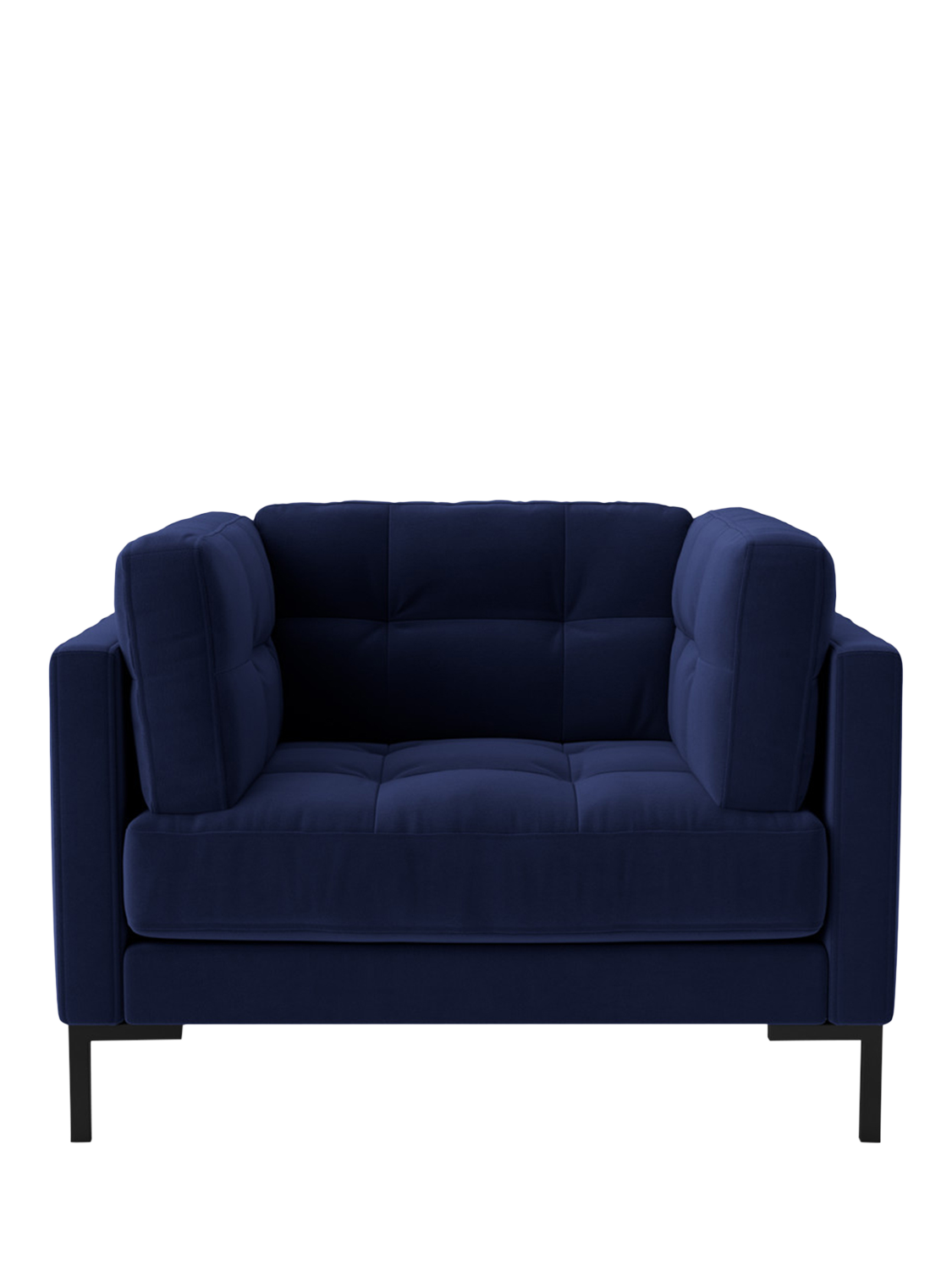 Landau Range, Swoon Landau Armchair, Easy Velvet Ink