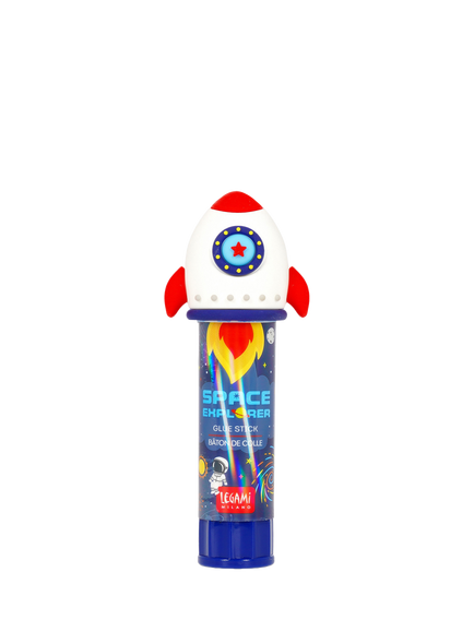 Legami Feelin' Glued Rocket Glue Stick, Multi, Multi