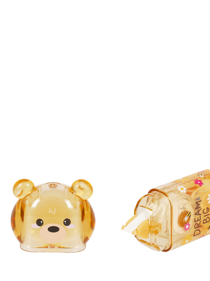Legami Sweet Bear Correction Tape, Brown/Multi - view 2, Brown/Multi
