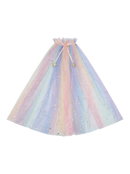 Mimi & Lula Kids' Shooting Star Cape, Multi, Multi