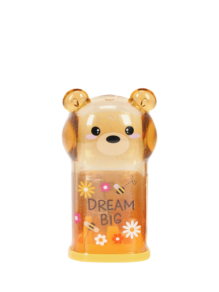 Legami Sweet Bear Pencil Sharpener with Container, Brown/Multi, Brown/Multi